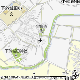 三重県度会郡玉城町小社曽根周辺の地図