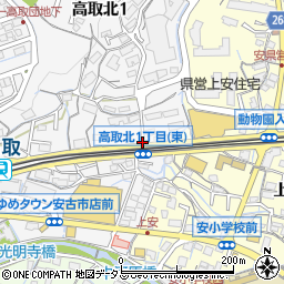 高取北１東周辺の地図