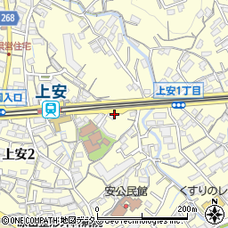 広島第一交通株式会社　タクシー配車専用上安営業所周辺の地図