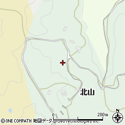 奈良県桜井市北山195周辺の地図