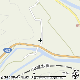 広島県東広島市河内町上河内150周辺の地図