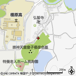 奈良県橿原市鳥屋町40周辺の地図