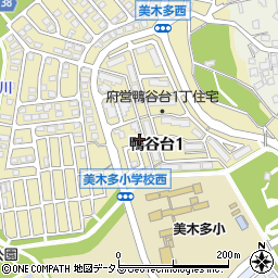 大阪府堺市南区鴨谷台1丁46-3周辺の地図