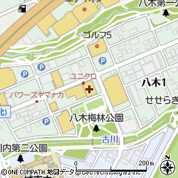 ユニクロ広島八木店周辺の地図