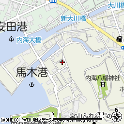 香川県小豆郡小豆島町馬木甲-54-23周辺の地図