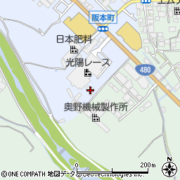 大阪府和泉市芦部町1-9周辺の地図