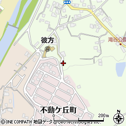 大阪府富田林市彼方15-5周辺の地図
