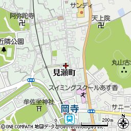 奈良県橿原市見瀬町2032-2周辺の地図