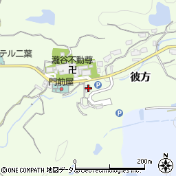 大阪府富田林市彼方2075-1周辺の地図