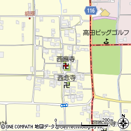 西應寺周辺の地図