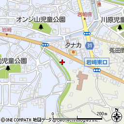 奈良県宇陀市菟田野岩崎36-1周辺の地図