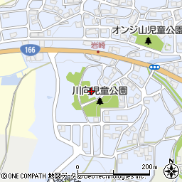 奈良県宇陀市菟田野岩崎周辺の地図