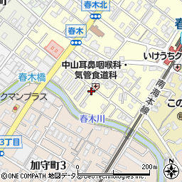 大阪府岸和田市春木若松町1周辺の地図