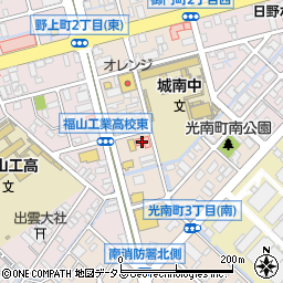 医療法人社団済井会 福山光南クリニック周辺の地図