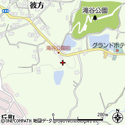 大阪府富田林市彼方223周辺の地図