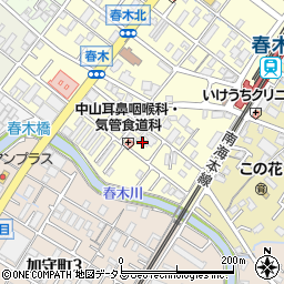大阪府岸和田市春木若松町5周辺の地図