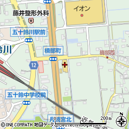三重県伊勢市楠部町乙-53周辺の地図