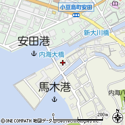 香川県小豆郡小豆島町馬木甲-62-52周辺の地図