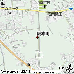 大阪府和泉市阪本町周辺の地図