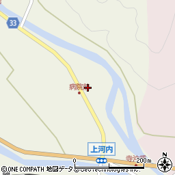 広島県東広島市河内町上河内232周辺の地図