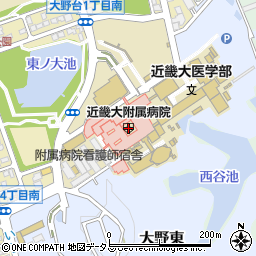 りそな銀行近畿大学病院 ＡＴＭ周辺の地図