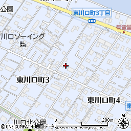 広島県福山市東川口町周辺の地図