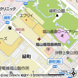 ユーホー　緑町店周辺の地図