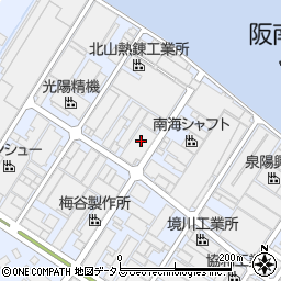 堺鋼管株式会社周辺の地図