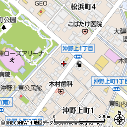 福山製粉倉庫周辺の地図