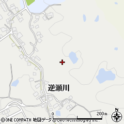 大阪府堺市南区逆瀬川周辺の地図