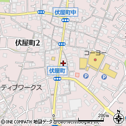 大阪府和泉市伏屋町3丁目1周辺の地図