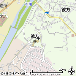 大阪府富田林市彼方22周辺の地図