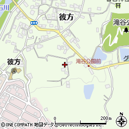 大阪府富田林市彼方189周辺の地図