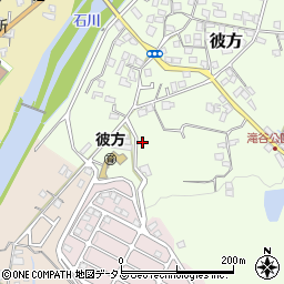 大阪府富田林市彼方82-3周辺の地図