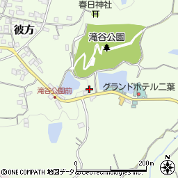 大阪府富田林市彼方245-3周辺の地図