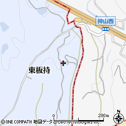 大阪府富田林市東板持659周辺の地図
