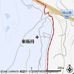 大阪府富田林市東板持657周辺の地図