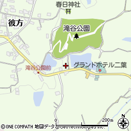 大阪府富田林市彼方245-1周辺の地図