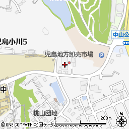児島中央食品株式会社周辺の地図