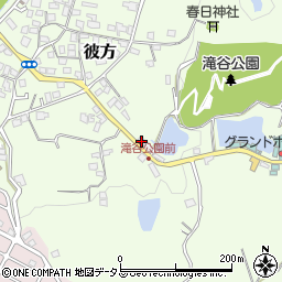 大阪府富田林市彼方228周辺の地図