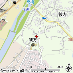 大阪府富田林市彼方23-3周辺の地図