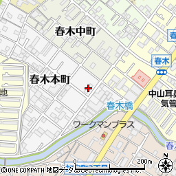 前田内科医院周辺の地図