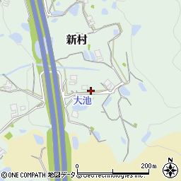 兵庫県淡路市新村494周辺の地図