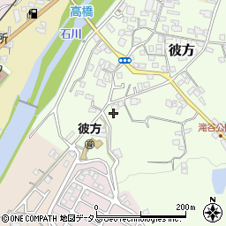 大阪府富田林市彼方82周辺の地図