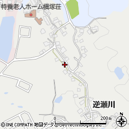 大阪府堺市南区逆瀬川1134-1周辺の地図