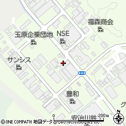 有限会社直江鉄工周辺の地図