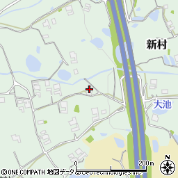 兵庫県淡路市新村381周辺の地図