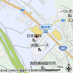 大阪府和泉市芦部町84周辺の地図