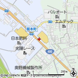阪本周辺の地図