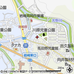奈良県宇陀市菟田野岩崎14周辺の地図